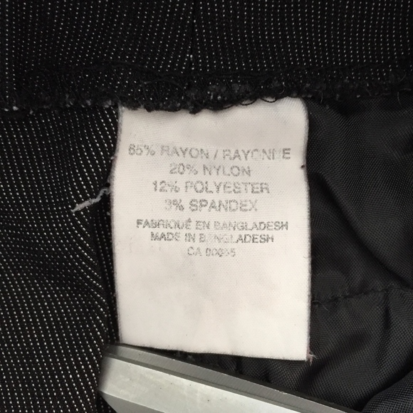 Smart Set Black Dress Pants Womens 11 Elastic Waist Boot Cut Wide Elastic Waist - Picture 4 of 7